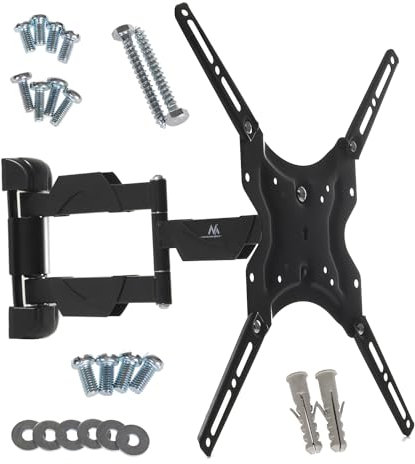 Maclean MC-743 LCD LED Monitor Plasma TV Support Mural 13-65 30kg. VESA 400x400