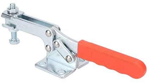 Pince à Bascule Horizontale, Bouton de Serrage à Bascule Angle d'ouverture 65° Fer Plastique GH Horizontal pour le Soudage Intensif