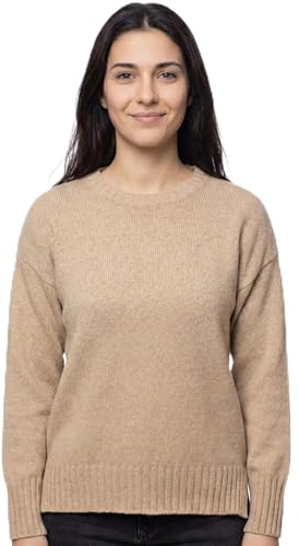Maglifilo Maglia Cashmere Donna – Maglione Invernale Donna, Girocollo Pregiato in Puro Cashmere, Morbido e Caldo – Stile Elegante e Versatile – Idea Regalo con Confezione Inclusa - Made in Italy