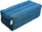 livasia Block Yogakissen eckig einfarbig modern - 17x34x12cm - Meditationskissen Kapok, Stützkissen Bolster rechteckig, Yoga Pilates Zubehör Nackenkissen, Thaikissen handgefertigt (Hellblau Uni)