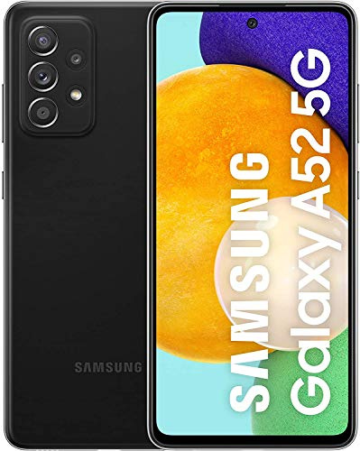 Samsung Galaxy A52 5G Smartphone 128 Go RAM 6 Go Dual SIM Noir (Reconditionné)