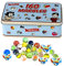 160 Marbles Set Assorted Colour Glass Marbles for Kids Games Marble Run Toy for Children Age 3 + in Metal Storage Tin Box