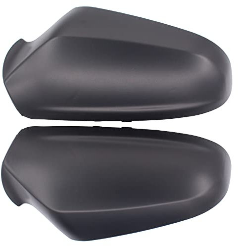 Außenspiegel Spiegelkappen Seitenspiegel Abdeckkappen Rückspiegel Spiegel Abdeckung Gehäuse Spiegelgehäuse Ersatz schwarz links und rechts für Astra H GTC Caravan 2004-2009