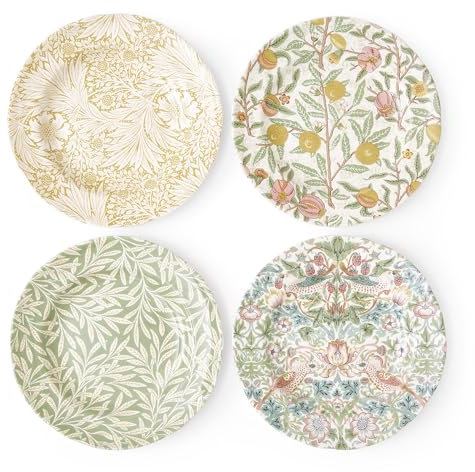 Morris & Co 23cm Set of 4 Plates