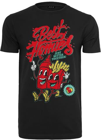 Mister Tee Herren Best Homies Tee Black, L