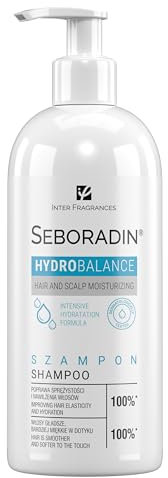 Seboradin Shampooing Hydratation Intense Pour Tous Types De Cheveux Et De Cuir Chevelu Hydratation Pour Cheveux Secs Élasticité Améliorée Aloe Vera Eau De Lavande Hydro Ballance 400 ml