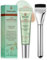 CC Red Correct Creme und Foundation Pinsel, CC Cream CC Red Corrector, CC Creme Gegen Rötungen mit Centella Asiatica,Make Up Fondation mit SPF 25,Reduziert Rötungen und Gleicht den Hautton aus