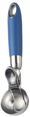 Cuchara De Hielo Eutéctica - Cuchara De Hielo De Buyer | Porcionador De Gllace | Forma De Bola De Sandía Resistente | Herramienta De Acero Inoxidable Lavavajillas Para Bebidas Frescas Helados
