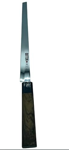 DEVELOMEDYKAL Cuchillo Japonés de cocina Maguro 20 cm, Cuchillo japones, cuchillo de cocina profesional, Japanese knife, cuchillos japoneses profesionales, Medida de 20 cm.