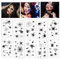 Tatouage Araignée Halloween, Tatouage Joker 5 Feuilles, Faux Tatouage Joker, Halloween Clown Tatouage, Halloween Clown Temporäre Tattoo, Pour Les Jeux De Rôle, La Nuit d'Halloween, Horror Nights