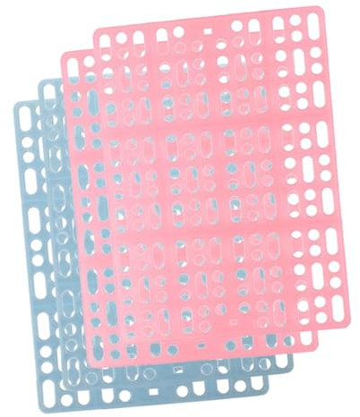 POPETPOP 4stücke Kunststoffmatte Für Kaninchenkäfige Atmungsaktive Matten Haustiermatten Für Kaninchen Bodenpolster Mit Hoher Verschleißfestigkeit Leicht Zu Reinigen Installieren