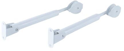 Orivin 2 Pezzi Tenditore Universale a Molla Per Corda in Metallo, Puleggia Per Asta Di Bloccaggio Per Tende Verticali, Anelli Per Corde