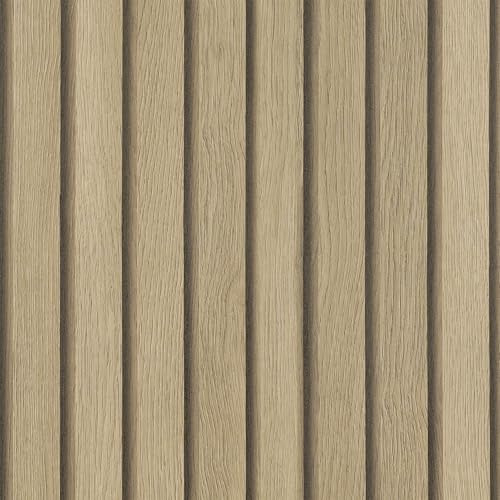 LACHEERY 3D Carta da Parati Adesiva Muro Effetto Legno 40cm x 700cm Pannelli Carta da Parati Autoadesiva Marrone Vinile Pellicola Adesiva per Mobili Legno Impermeabile per Camera da Letto Parete