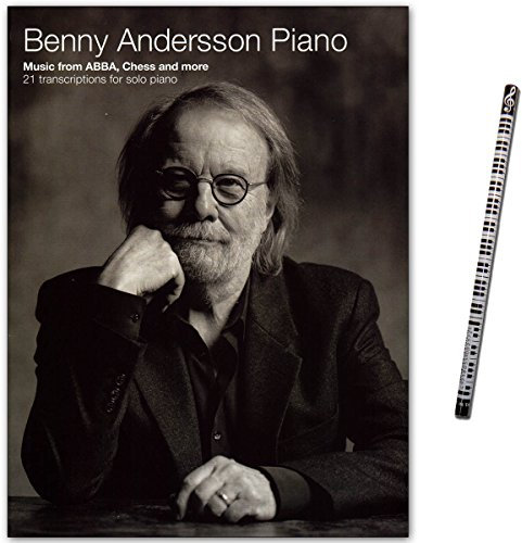 Benny Andersson Piano - Music from ABBA - 21 Stücke für Solo Piano - Notenbuch mit Piano-Bleistift
