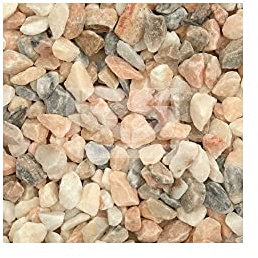 Long Rake Spar Flamingo Gravel Decorative Aggregates Slate Chippings Garden Gravel 14-20mm 20 Kg