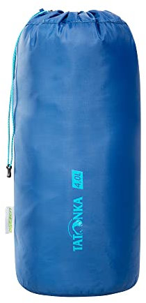 Tatonka Packbeutel Stuff Bag 4l - Leichter Packsack mit Schnürzug - Aus recyceltem Polyester - 4 Liter Volumen (Blue)