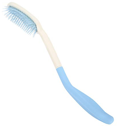 Lång Räckvidd, Lång Skaft Kam Hårborste Antisladd Ergonomisk Lång Kam Räckvidd för äldre och Handikappade Personer, Behöver Inte Lyfta Hand (långskaftsborste)