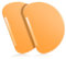 2PCS Flexible Bowl Scraper Silicone Bench Dough Spatula Multipurpose Curved Pastry Plastic Bowl Scraper Mixing Bowl Scraper Cutter for Cake Icing Bread Fondant Baking Sourdough Bread Juice Groove