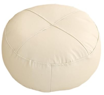 Cuscino Da Terra Imbottito per Esterni, Design Contemporaneo, bianco