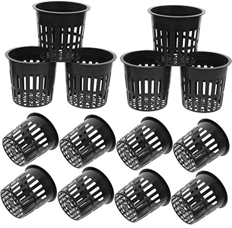 ROMISBABA 20Pièces Pots de Culture Hydroponique Panier de Germination pour Plantes pour Jardinage Intérieur Semis