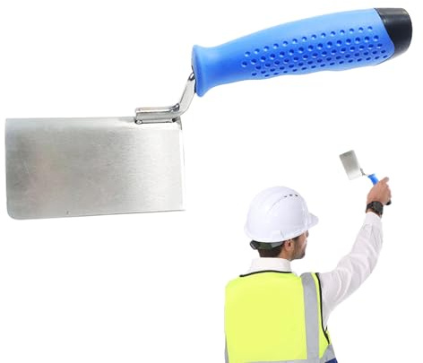 Cazzuola angolare da parete - Spatola angolare in acciaio per intonacatura e muratura, strumento durevole per la decorazione della parete, set di cazzuole angolari per intonaco e finiture (1