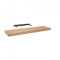 Velano - Bücherregal Wand - Wandregal 79,5x23,5 cm - Regal Wand - Schweberegal - Hängeregal - Regalbrett - Sonoma Eiche - Küchenregal - Bücherregal Kinder - Deko Wohnzimmer - Gewürzregal Wand