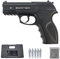 Borner C11 | Pack Pistola de balines (perdigones Bolas de Acero BB's). Arma de Aire comprimido CO2 Calibre 4,5mm [3 julios]