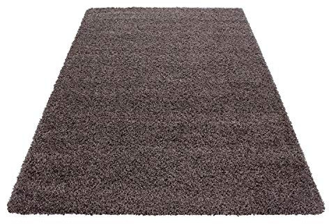 Ayyildiz Hochflor Teppich Flauschiger Langflor, Shaggy Flokati - Rechteckig, ca. 50 mm Florhöhe - Pflegeleichter Wohnzimmerteppich, Größe:200 x 290 cm, Farbe:Taupe
