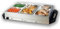 AAMEN Electric Buffet Server, 4-Tray Electric Hot Plate Food Warmer Serving Tray, Removable Sections & Lids, Food Warmer Buffet Server, Ideal for Kitchen Storage, Buffet Server Food Warmer