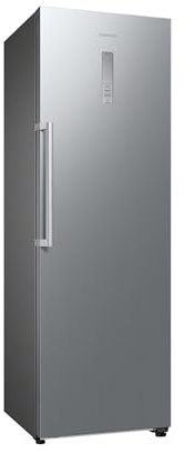 Samsung Kühlschrank, 185 cm, 387 l, SmartThings AI Energy Mode, SpaceMax, Außendisplay, No Frost+, Power Cool, Edelstahl Look, RR39C7BH6S9/EG