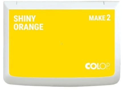 COLOP Timbri MAKE 2 giallo sunny 70 x 110 mm, cuscino per timbri tradizionali e timbri creativi