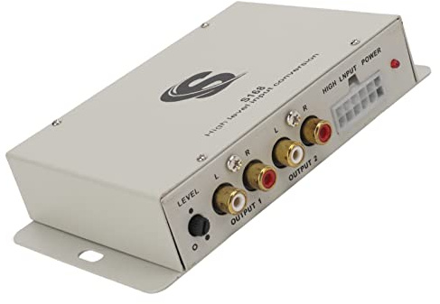 Akozon Circuito IC Convertitore di Uscita Auto 2 a 4 Evitare il Rumore Funzione REM Dispositivo di Controllo della Frequenza Vocale Alta a Bassa DC12V