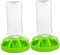POPETPOP 2 Stücke Reptil Wasser Schüssel Pet Feeder Automatische Trinkwasser Dispenser Sicher für Haustiere