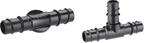 Claber 7806025 Accessori Rainjet Goccia 4 Raccordi Prolunga & 7806015 Accessori Rainjet Goccia 2 Raccordi a 3 Vie