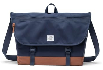 Herschel Supply Co. Cove Messenger, Navy/Saddle Brown