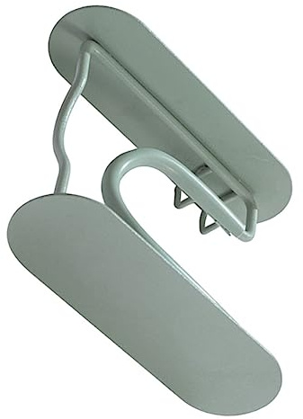 MUSISALY Supporto Capacità Bagno e da Acciaio al Asciugacapelli per in Salvaspazio Carbonio Verde, Portaphon da Parete Design Forte di Carico, per Toilette