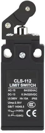 LEBMCBVTVV Endlagenschalter Weggrenzschalter der CLS-Serie CLS-112 1NO 1NC 10A 250V IP65 Bewegungsmelder