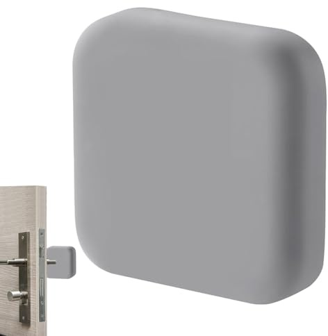 Cojín protector de pared – Tope de persecución de puerta, adhesivo de silicona suave, parche de silenciador adhesivo, cubierta de rebote redondeada, cojín anticolisión para la escuela, salón, cocina