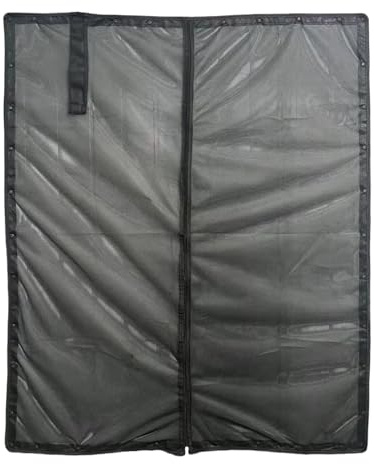 Mosquitera de puerta de repuesto – magnético antimoscas UV-resistente | Pantalla de privacidad protectora de puerta – Para viajes largos aparcamiento vacaciones SUV coche camión camping