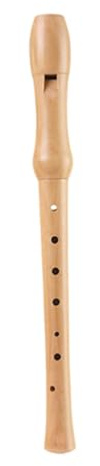 Blockflöjt Musikinstrument Träblockflöjt 8 Hål Tyskt Engelskt Blåsinstrument