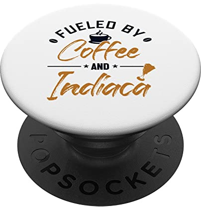 Fueled by Coffee and Indiaca Indiaca Game Ball Peteca PopSockets Swappable PopGrip