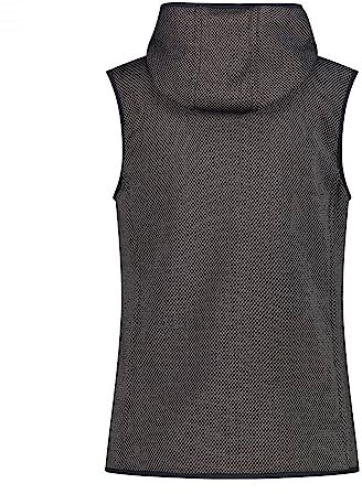 CMP Damen Hybrid Hoodie Weste, Antracite, 44