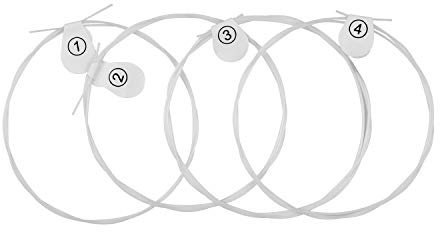 Konzert-Ukulelensaiten aus Nylon für Standard-GCEA-Stimmung, flexibler und stabiler Klang für Anfänger und Profis