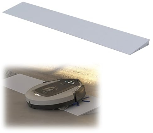 JINGJIAOPLSD Rampas para Silla de Ruedas Rampa Escalon para Robot de Limpieza de 1 a 6 cm de Alto para Baños, Aceras, Apta para Uso Interior(Gray,100x6x1cm)