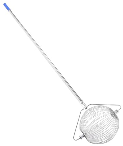 Xiuganpo Nut Gatherer, Stainless Steel Acorns Picker Upper Roller with Large Cage, Pick Up Walnuts, Pecans, Citrus Fruits, Tennis Balls Nut Collector for Grass, Sand, Sports Courts