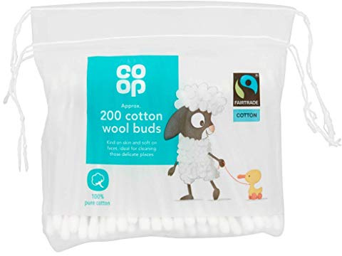 Co-op Fairtrade 200 Cotton Wool Buds
