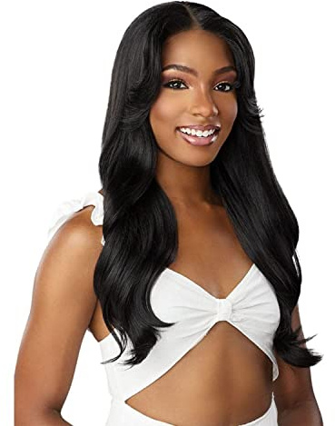 Sensationnel Dashly HD Lace Front Wig - LACE UNIT 27 (Color:1 Jet Black)