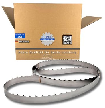 Birke GbR Schärfdienst Werkzeughandel Bandsågblad för mobila sågverk 4004 mm x 40 mm x 1,1 mm ZT22