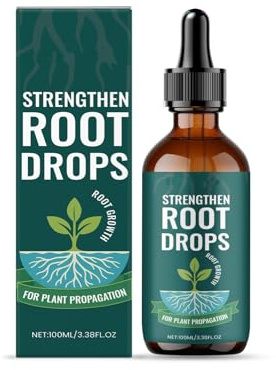 Plant Root Strengthener | Repairs Yellow Leaves, Promotes Growth | 100ml Multipurpose Flower, Herb, and Cutting Fertilizer