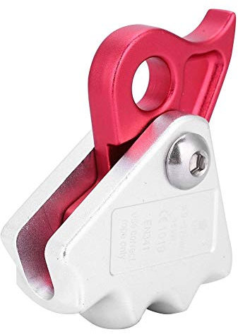 PowerLift Kletter Abseilgerät, 15 Kn Selbstbrems Stopp Descender for 9-12mm Seil Rettungs Descender Rappel Ring Kletterausrüstung